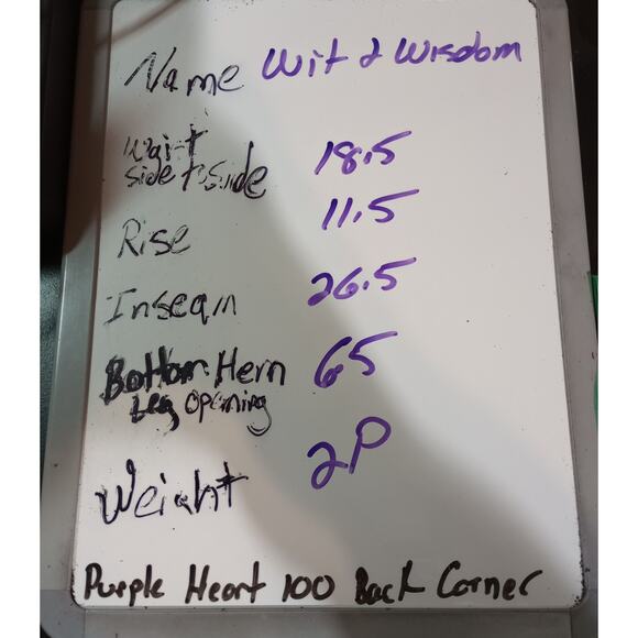 Wit & Wisdom Pants Womens 16 Navy Blue Polka Dot Ankle Slim Stretch Dot Print - Picture 8 of 8